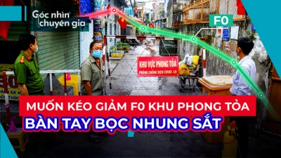 Video: Phối hợp ‘cứng rắn’ và ‘mềm mỏng’ kéo giảm F0 khu phong tỏa