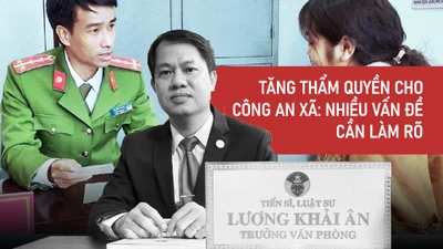 Tăng thẩm quyền cho công an xã: Nhiều vấn đề cần làm rõ 