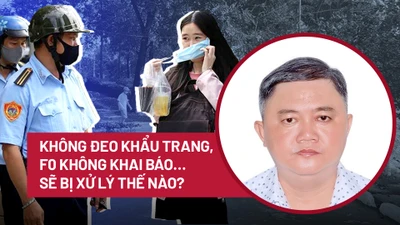 Video: Không đeo khẩu trang, F0 không khai báo… sẽ bị xử lý thế nào?