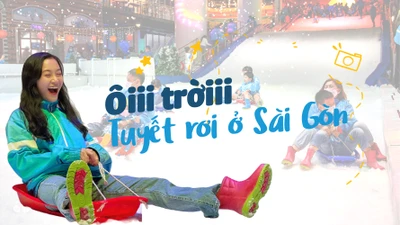 Ngắm tuyết rơi ở Sài Gòn 