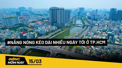 Nóng hôm nay: Nắng nóng còn kéo dài nhiều ngày tới ở TP.HCM