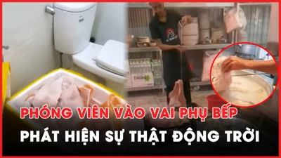 VIDEO ĐIỀU TRA - Kỳ 2: Ớn lạnh cảnh vú heo giấu trong nhà vệ sinh 'hô biến' thành nầm bò trên bàn nhậu
