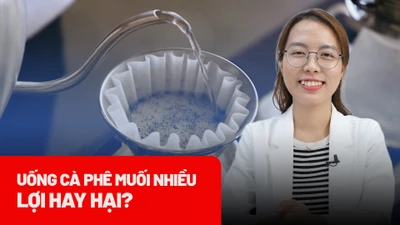 Uống cà phê muối nhiều, lợi hay hại?