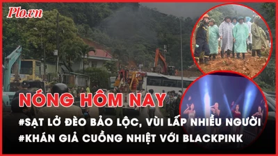 Nóng hôm nay: Cập nhật vụ sạt lở vùi lấp nhiều người của chốt CSGT đèo Bảo Lộc