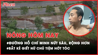 Nóng hôm nay: Đường Hồ Chí Minh tiếp tục sụt lún sâu, rộng hơn ở Đắk Nông