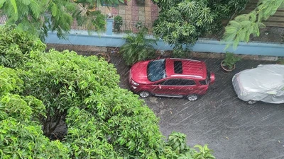 Mưa dông trên toàn khu vực TP.HCM