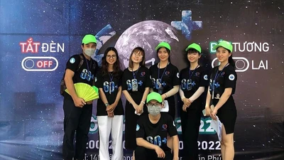 Nhiều đơn vị hưởng ứng chiến dịch Giờ Trái đất 2022