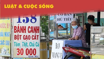 Hàng quán bán tại chỗ: Tuân thủ quy định để tránh bị phạt