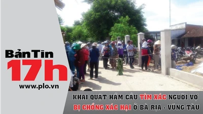 Khai quật hầm cầu tìm xác người vợ bị chồng sát hại