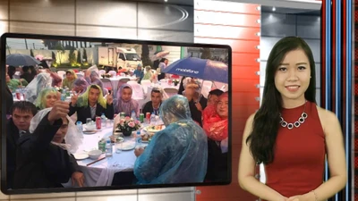 Vui Độc Lạ: Đám cưới ngoài trời, bất chấp ngày mưa