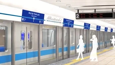 3 nhà ga dưới lòng đất tuyến metro Bến Thành-Suối Tiên