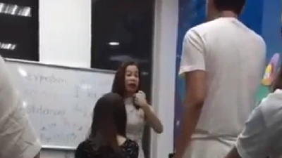 Clip: Cô giáo chửi học viên là 'thằng mặt lợn'