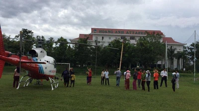 Giải cứu thành công nhóm công nhân HAGL trong vụ vỡ đập ở Lào