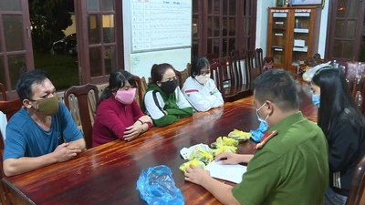 Xử lý nhóm đối tượng tổ chức đánh bạc giữa mùa COVID-19