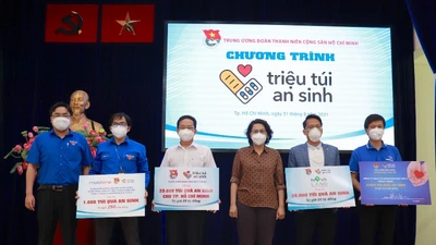 Video: Doanh nghiệp ủng hộ túi an sinh cho Trung ương Đoàn