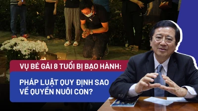 Vụ bé gái 8 tuổi bị bạo hành: Pháp luật quy định sao về quyền nuôi con?