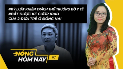 Nóng hôm nay: Kỷ luật khiển trách Thứ trưởng Bộ Y tế Nguyễn Trường Sơn