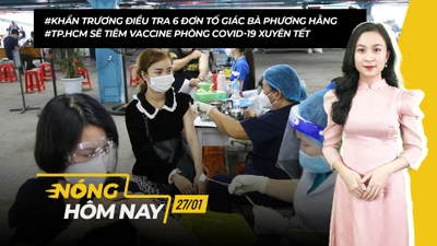 Nóng hôm nay: TP.HCM sẽ tổ chức tiêm chủng vaccine phòng COVID-19 xuyên Tết