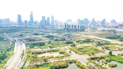 Xử lý xong tiền đặt cọc hơn 1.051 tỉ đồng của 4 công ty trúng đấu giá đất Thủ Thiêm