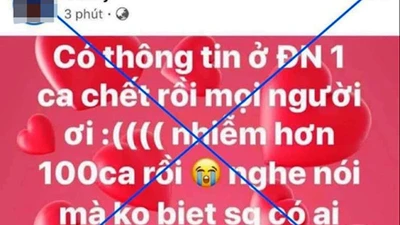 Một người ở quận 7 bị phạt vì đưa tin sai về dịch COVID-19