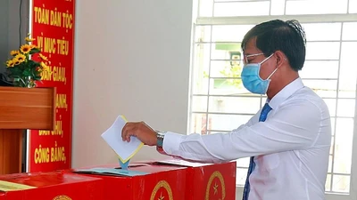 Bình Thuận: 820 điểm bỏ phiếu đảm bảo an toàn chống dịch