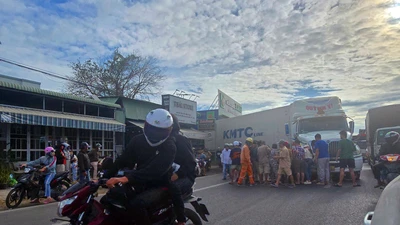 Thương tâm bé 5 tuổi tử vong sau va chạm trên Quốc lộ 1