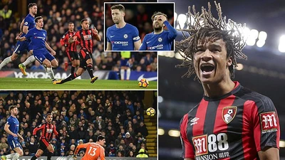 Chelsea thua cực sốc Bournemouth