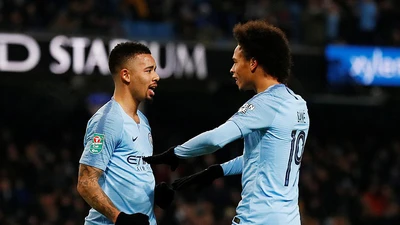Man. City thắng đậm với tỉ số không tưởng ở bán kết League Cup