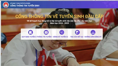 Tuyển sinh lớp 1, lớp 6 ở TP.HCM: Các mốc thời gian phụ huynh cần biết