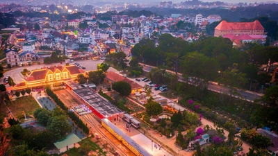 Dịp Lễ 30-4 và 1-5, người dân tham quan ga Đà Lạt chỉ với 25.000 đồng/lượt