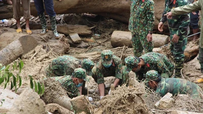 Sạt lở Trà Leng: Đưa chó nghiệp vụ tìm 12 người mất tích