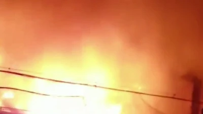 75 xe máy bị cháy tại Công an TP Thủ Đức do chập điện