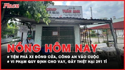 Nóng hôm nay: Cận cảnh công an vào cuộc, nhiều tiệm phá xe trả mặt bằng, đóng cửa