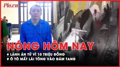 Nóng hôm nay: Bí mật trong cốp xe chứa túi nilon màu đen; Ô tô mất lái lao thẳng vào đám tang