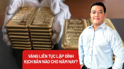 Giá vàng liên tiếp lập đỉnh, liệu kịch bản có lặp lại năm 2024?