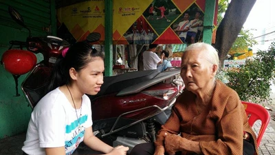 Hành động đẹp của nữ sinh lớp 9