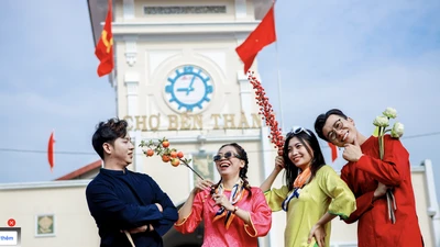 Quận 1 sẽ tổ chức chương trình Tết ở khu vực tiểu đảo trước chợ Bến Thành