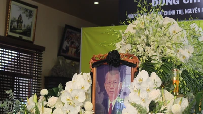 Tang lễ nguyên Phó Thủ tướng Trương Vĩnh Trọng tại quê nhà
