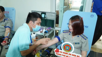 THADS TP.HCM tổ chức ngày hội hiến máu 'Lửa hồng yêu thương'