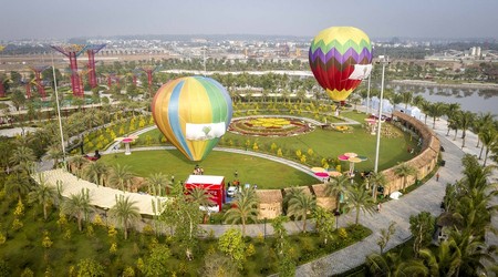 Độc đáo bay khinh khí cầu ngay giữa lòng Sài Gòn