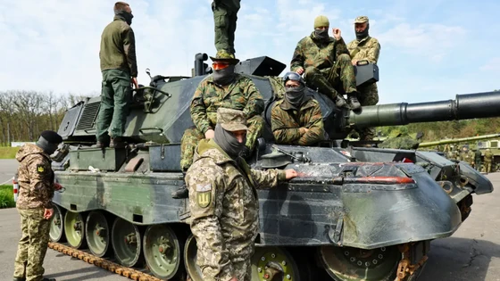 Xe tăng Leopard 1A5 ‘cũ người, mới ta’ trên chiến trường Ukraine