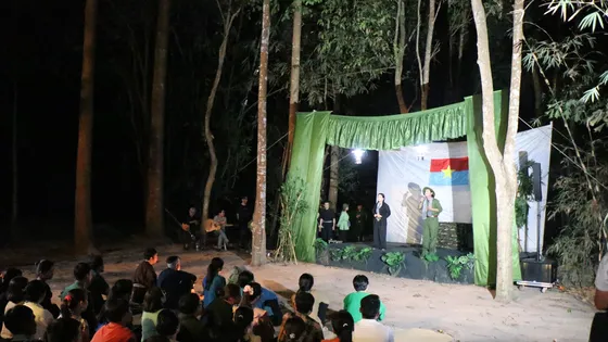 Tour ban đêm 'Trăng chiến khu' tại Địa đạo Củ Chi chính thức hoạt động