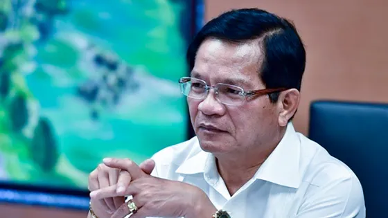 Cựu Bí thư Quảng Ngãi Lê Viết Chữ. Ảnh: TV