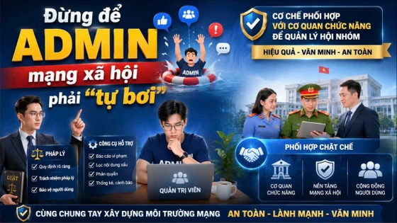 Siết quản lý hội nhóm mạng xã hội: Đừng để Admin phải 'tự bơi'