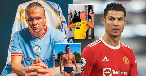 Haaland học cách để giống thần tượng Ronaldo