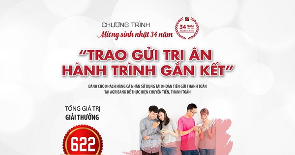 Ưu đãi lớn Quà tặng tưng bừng  đón mừng sinh nhật cùng bảo hiểm Agribank