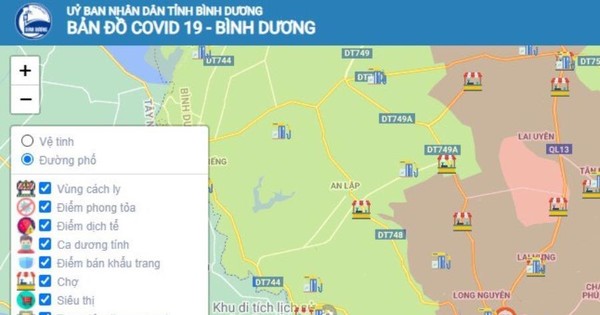 Cách sử dụng bản đồ thông tin dịch tễ COVID-19 trên bandocovid.binhduong.gov.vn?