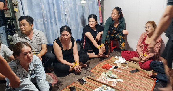Cần Thơ: Triệt xoá tụ điểm tài xỉu có nhiều phụ nữ tham gia