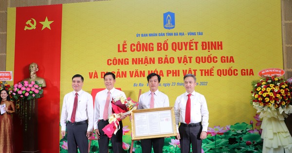 Bà Rịa-Vũng Tàu có thêm 2 Lễ hội trong Danh mục Di sản văn hóa