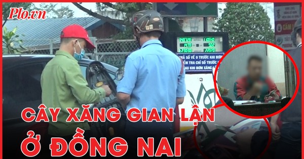 Cheating tricks of gas stations in Dong Nai